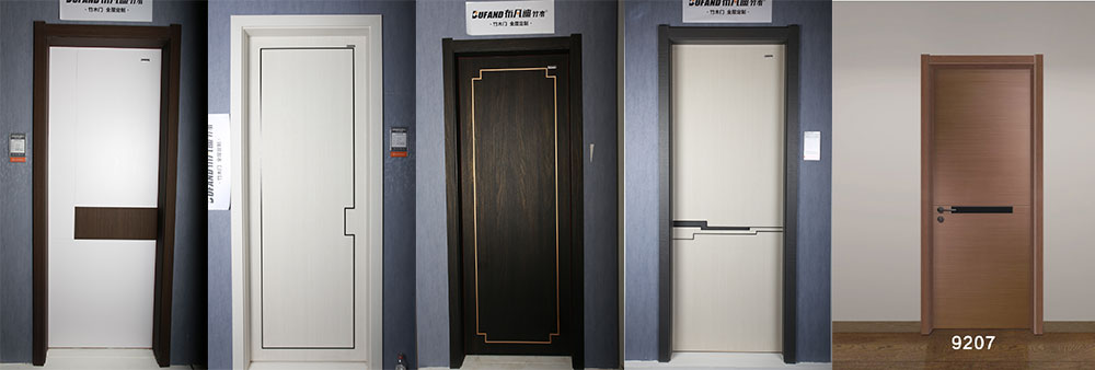 new design waterproof interior wpc doors 